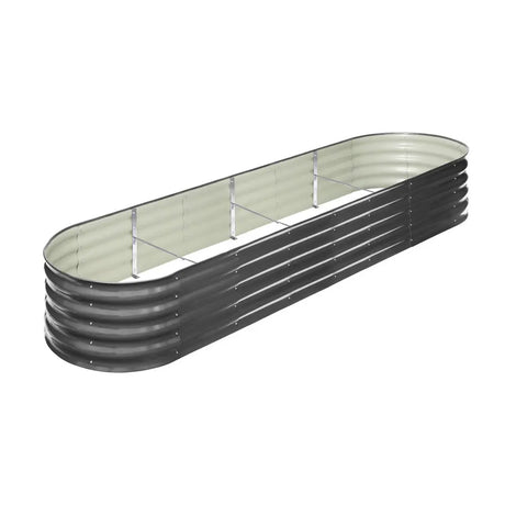 Galvanized Steel Raised Garden Bed Vegetable Planter