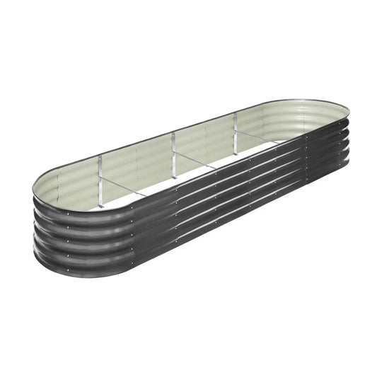 Galvanized Steel Raised Garden Bed Vegetable Planter