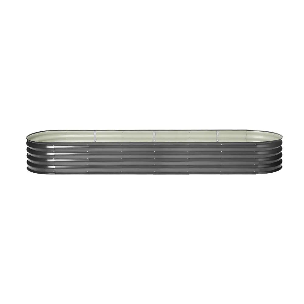 Galvanized Steel Raised Garden Bed Vegetable Planter