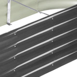 Galvanized Steel Raised Garden Bed Vegetable Planter