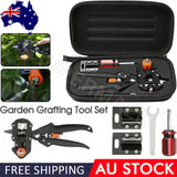 Garden Grafting Tool Kit for Fruit Trees: Grafting Pruner, Blades and Carry Case in One Set