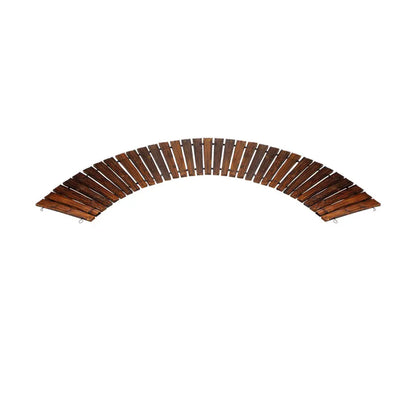 Garden Wooden Pathway Roll-Out Curved 8ft