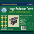Gardman Premium Heavy Duty BBQ Cover – Fits Most 3 Burner Barbecues Bonnyrigg Produce & Garden Supplies