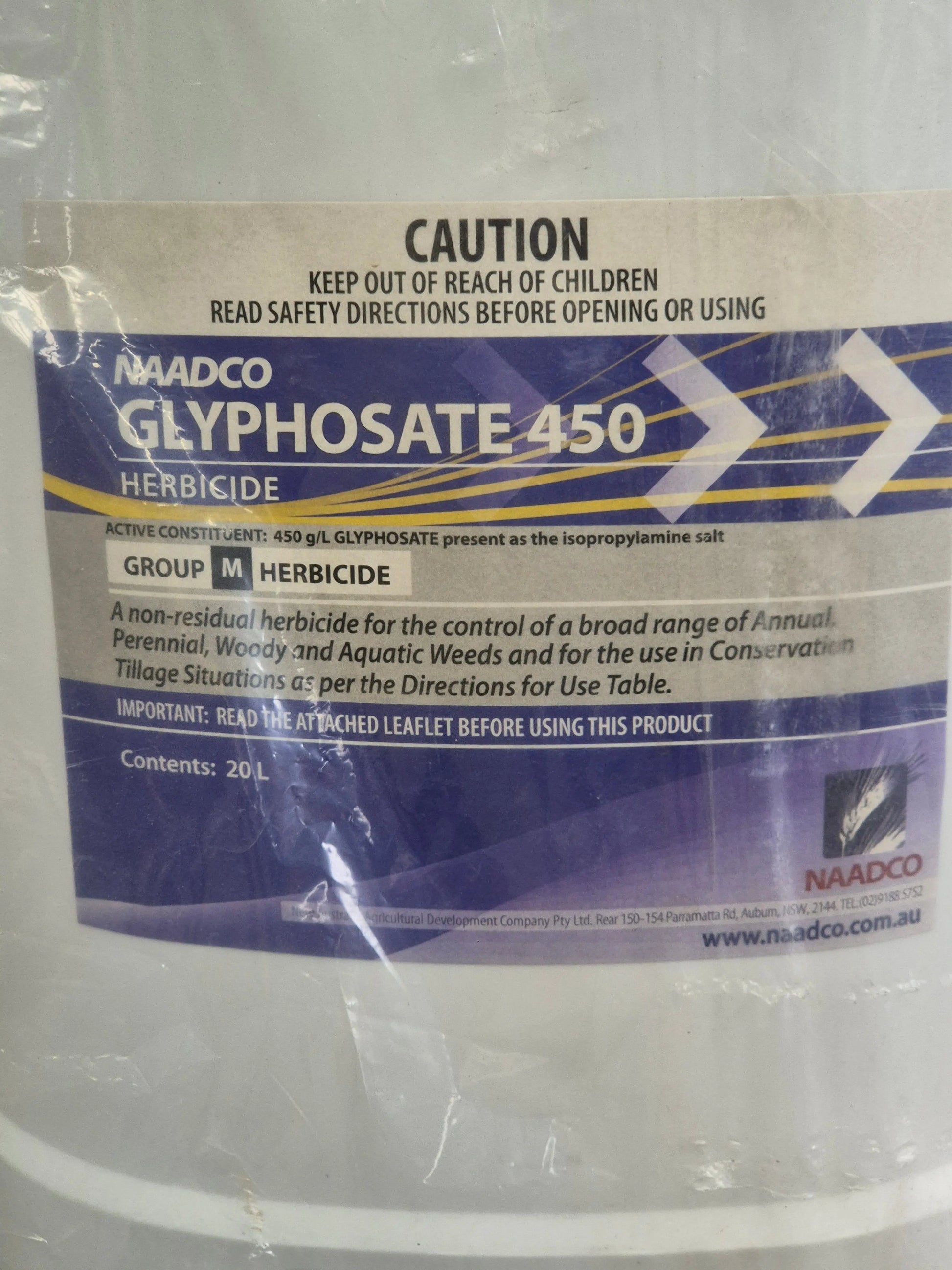 Glyphosate 450 20LT Glyphosate RELYON