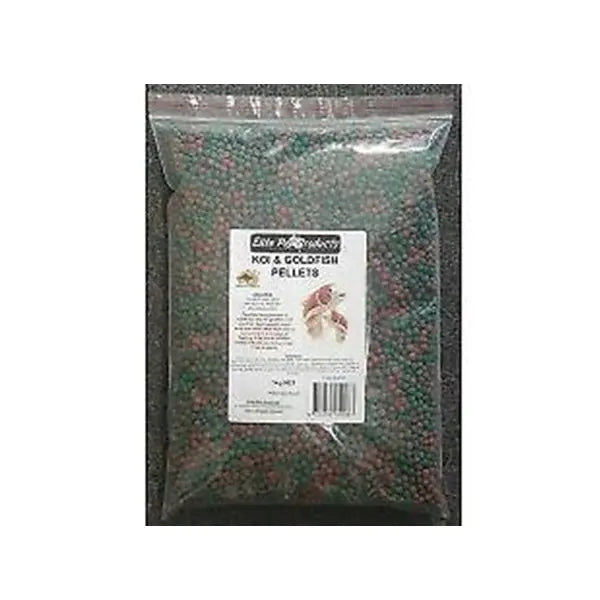 Elite Koi &amp; Goldfish Pellets 1kg Small 3mm: Everyday Pond Fish Food
