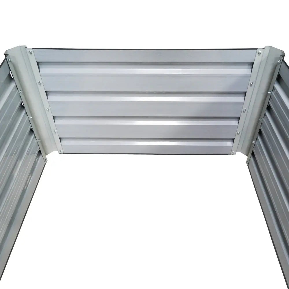 Green Fingers Garden Bed 240X80X45cm Planter Box Raised Container Galvanised Herb Bonnyrigg Produce & Garden Supplies