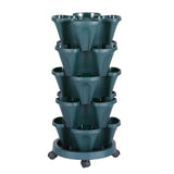 Green Fingers Garden Bed 5 Tier Vertical Garden Strawberry Stackable Planters Herbs Petunias Bonnyrigg Produce & Garden Supplies