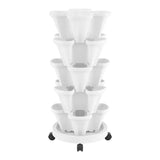 Green Fingers Garden Bed 5 Tier Vertical Garden Strawberry Stackable Planters Herbs Petunias Bonnyrigg Produce & Garden Supplies