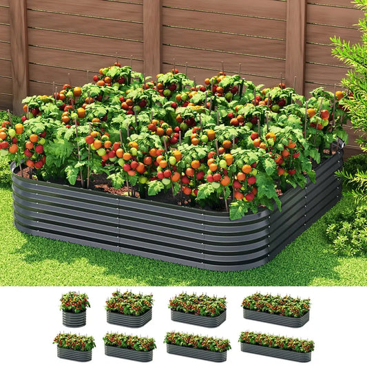 Green Fingers Garden Bed 9 In 1 Modular Planter Box 40CM height Bonnyrigg Produce & Garden Supplies