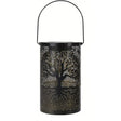 Hanging Solar Lantern Outdoor Waterproof Vintage Metal LED Lights