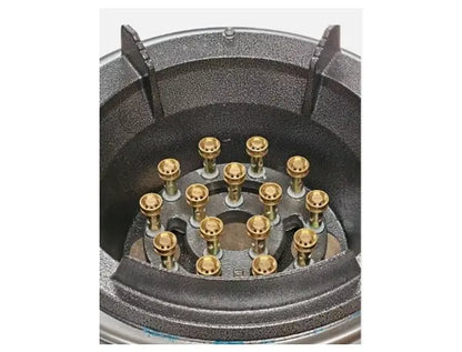 High Pressure 15 Pin Turbo Gas Wok Burner Stove - 150MJ LPG Commercial Outdoor Bonnyrigg Produce & Garden Supplies