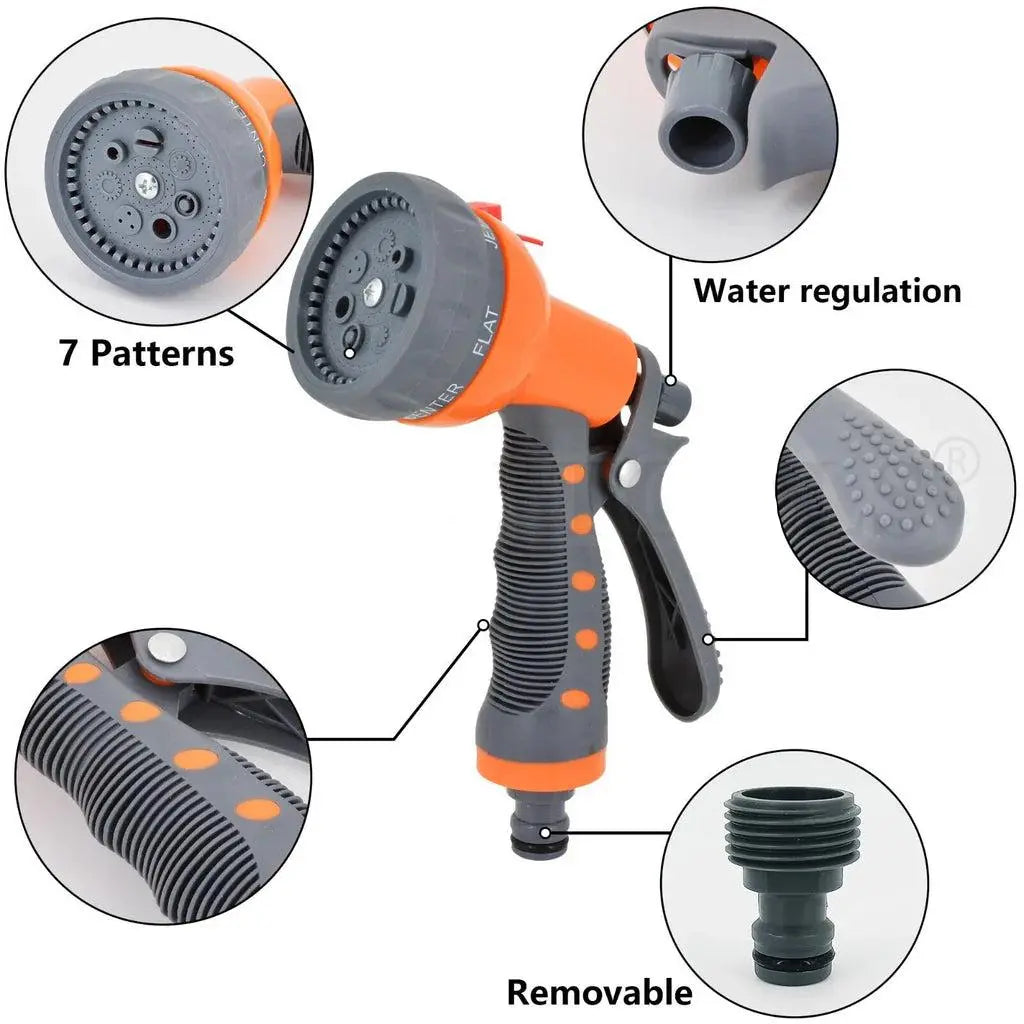 Hose Trigger Nozzle 7 Pattern Trigger Gun Legion