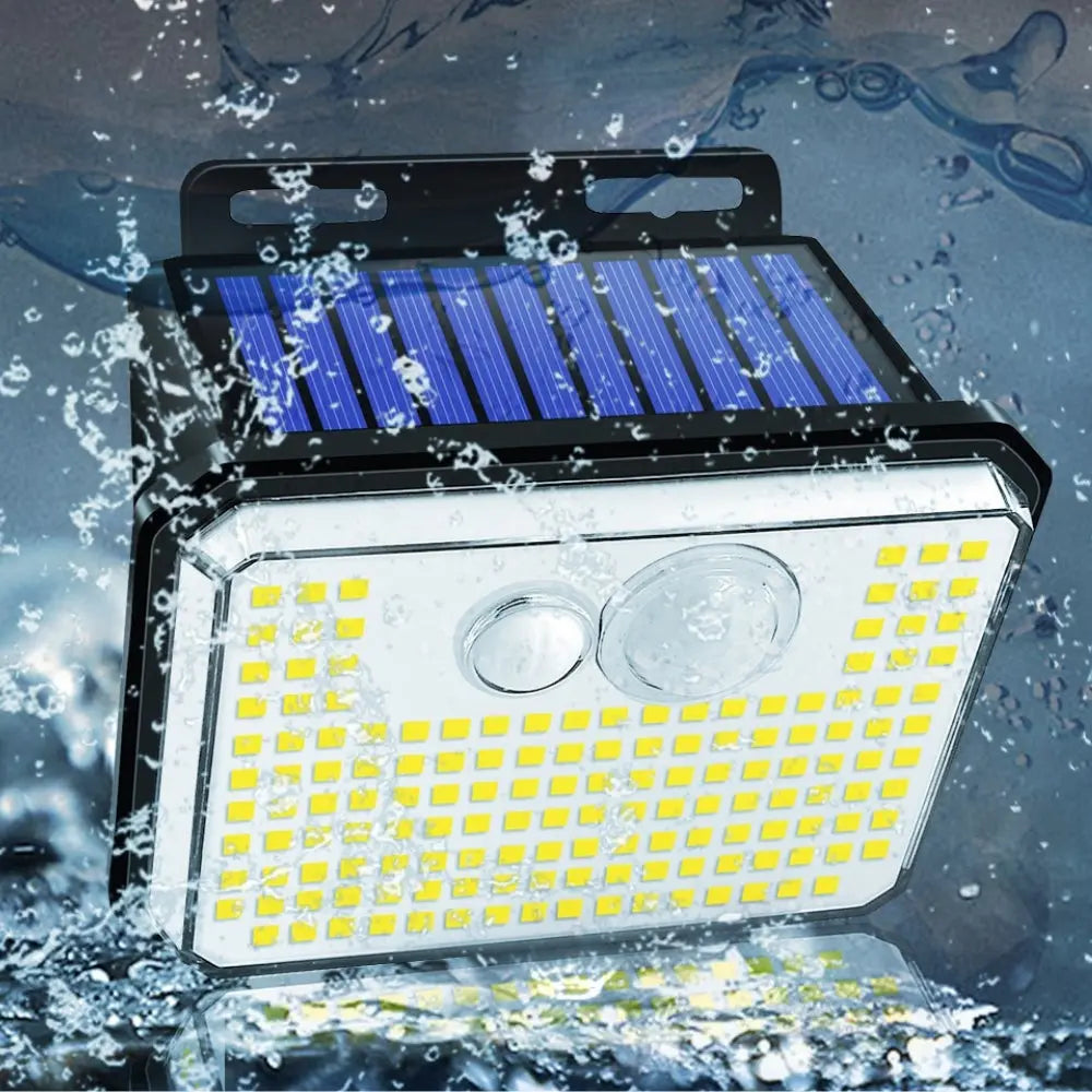 IP65 Waterproof Solar Outdoor Garden Lights Super Bright 148 LEDs