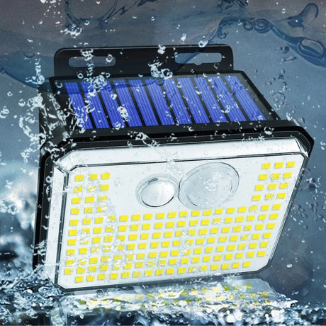 IP65 Waterproof Solar Outdoor Garden Lights Super Bright 148 LEDs
