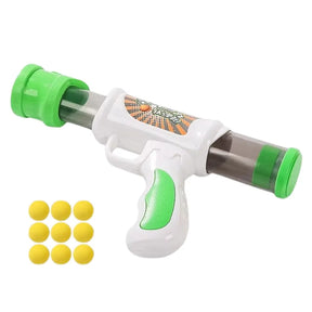 Interactive Cat Toy Shooter with Plush Ball for Training and Play