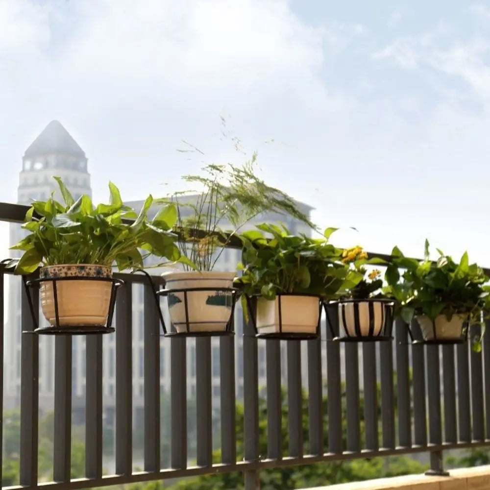 Iron Art Hanging Baskets Flower Pot Balcony Hanging Plant