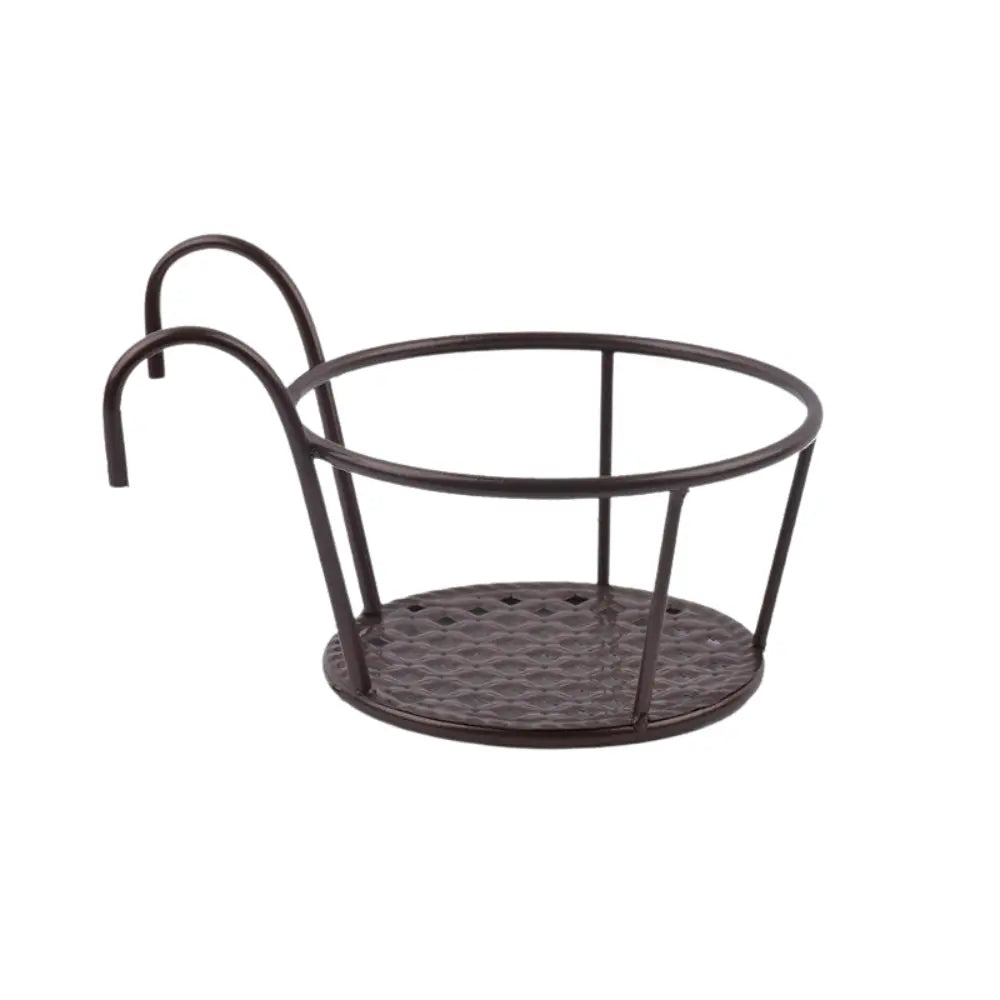 Iron Art Hanging Baskets Flower Pot Balcony Hanging Plant