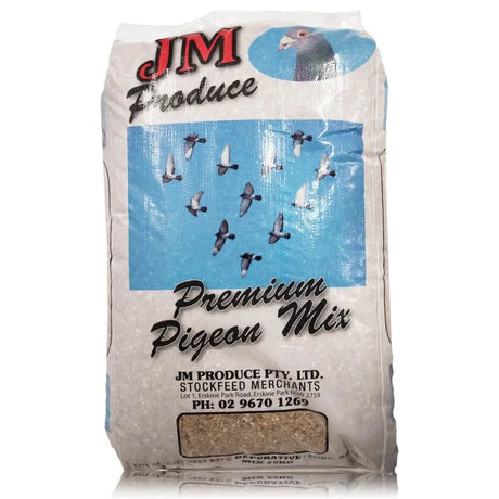JM Pigeon Mix 25kg – Premium Grain Blend for Racing, Breeding & Stock Pigeons