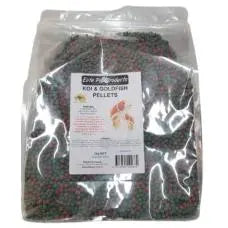 ELI Goldfish/Koi Pellets 1kg Sml AQF40 Elite Pet Products