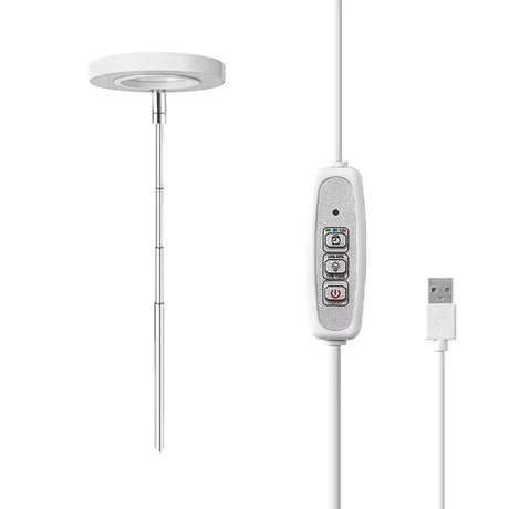 LED Plant Growth Light USB Timer Adjustable Height