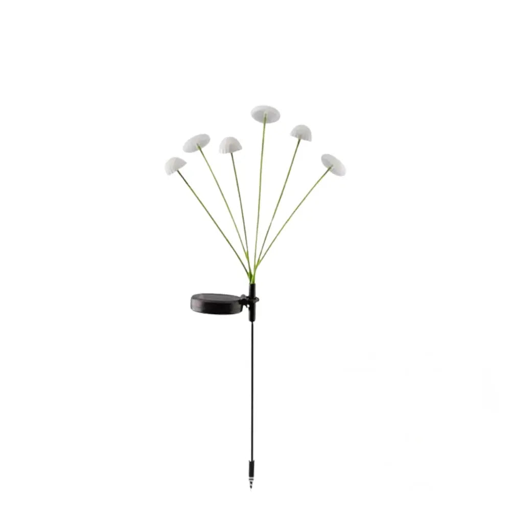 LED Solar Mushroom Lights Waterproof Yard Patio Pathway Jellyfish for Garden Ambiance