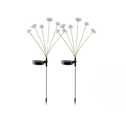 LED Solar Mushroom Lights Waterproof Yard Patio Pathway Jellyfish for Garden Ambiance
