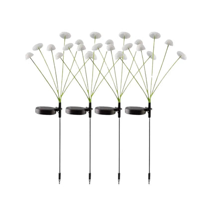 LED Solar Mushroom Lights Waterproof Yard Patio Pathway Jellyfish for Garden Ambiance