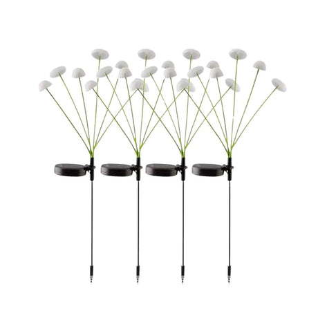 LED Solar Mushroom Lights Waterproof Yard Patio Pathway Jellyfish for Garden Ambiance