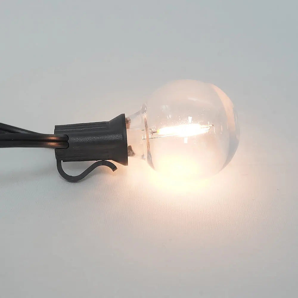 LUMIRO 12-Bulb Solar Patio String Lights | Multiple Modes