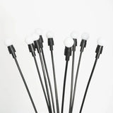 LUMIRO 4 Pack Solar Garden Lights Outdoor Firefly Lights