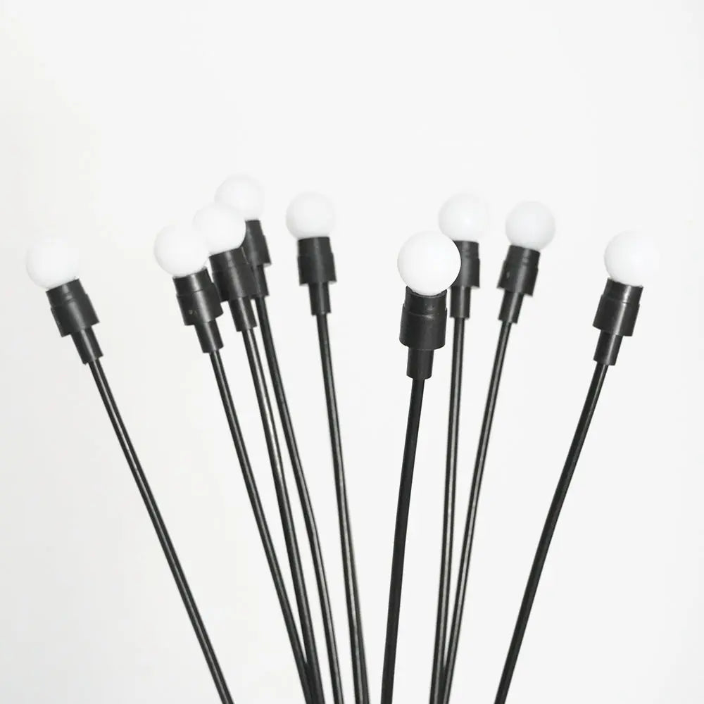 LUMIRO 4 Pack Solar Garden Lights Outdoor Firefly Lights
