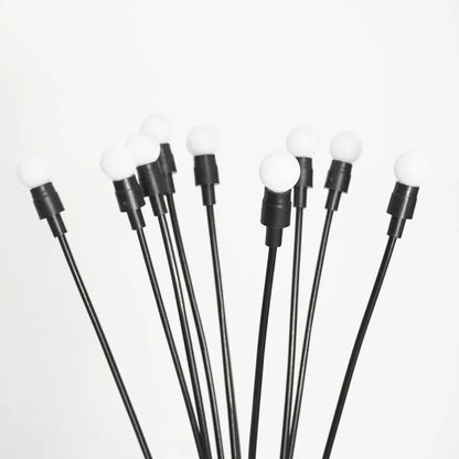 LUMIRO 4 Pack Solar Garden Lights Outdoor Firefly Lights
