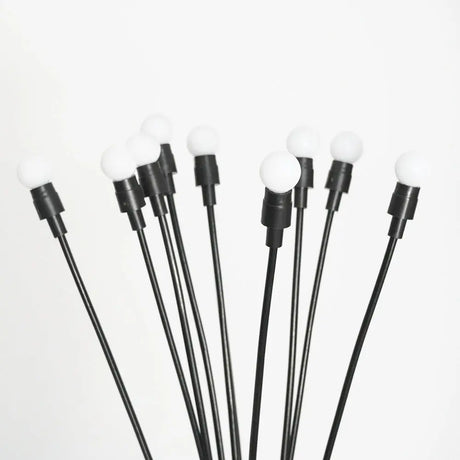LUMIRO 4 Pack Solar Garden Lights Outdoor Firefly Lights