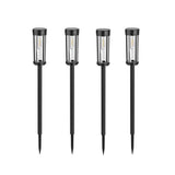 LUMIRO 4 Pack Solar Powered Outdoor Garden Decorative Lights