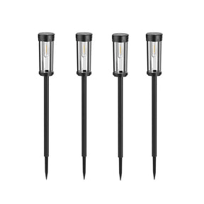 LUMIRO 4 Pack Solar Powered Outdoor Garden Decorative Lights