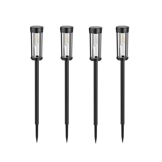 LUMIRO 4 Pack Solar Powered Outdoor Garden Decorative Lights