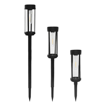 LUMIRO 4 Pack Solar Powered Outdoor Garden Decorative Lights