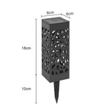 LUMIRO 6 Pack Solar Decorative Lights Garden & Outdoor Hollow Design Cutout