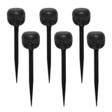 LUMIRO 6 Pack Weatherproof Solar Garden Lights -Warm Light