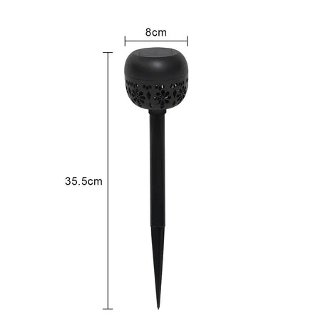 LUMIRO 6 Pack Weatherproof Solar Garden Lights -Warm Light