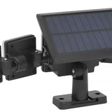 LUMIRO Solar Security Light with Adjustable Head and Motion Sensor - Waterproof Outdoor Wall Light