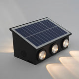 LUMIRO Waterproof Outdoor Solar Wall Sconce Light