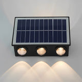 LUMIRO Waterproof Outdoor Solar Wall Sconce Light