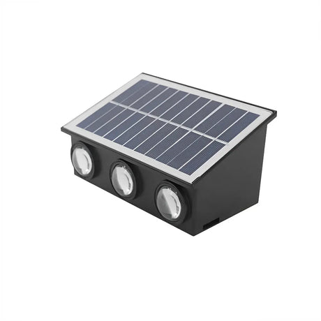 LUMIRO Waterproof Outdoor Solar Wall Sconce Light