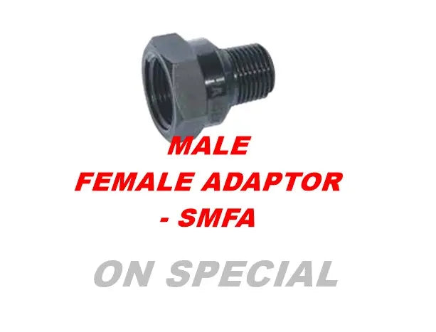 MALE FEMALE ADAPTOR - SMFA- 15mm x 20mm Bonnyrigg Produce & Garden Supplies