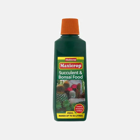 Maxicrop Succulent & Bonsai Food 250mL – Seaweed Plant Food & Fertiliser Concentrate