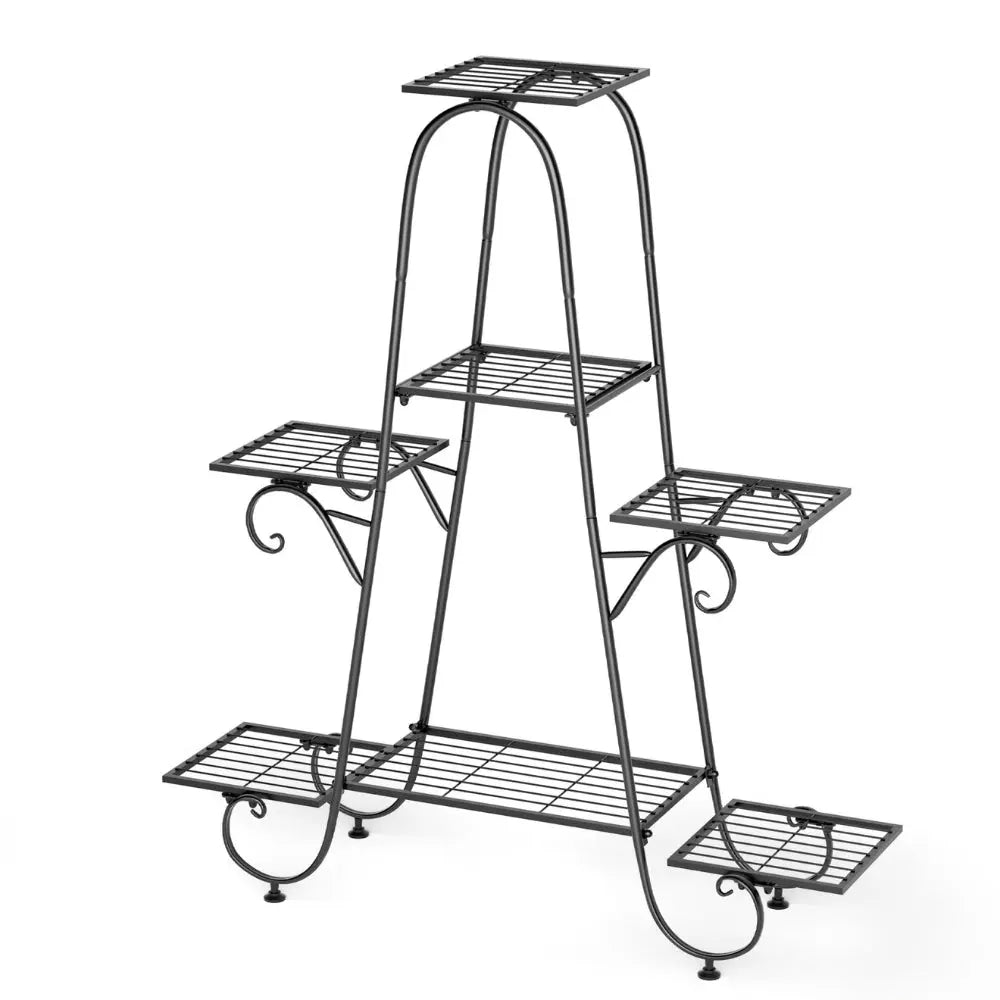 Multi-Tier Metal Plant Stand for Indoors &amp; Out