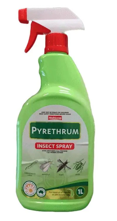 Multicrop Pyrethrum Insect Spray 1L – Ready-to-Use Natural Garden Insecticide
