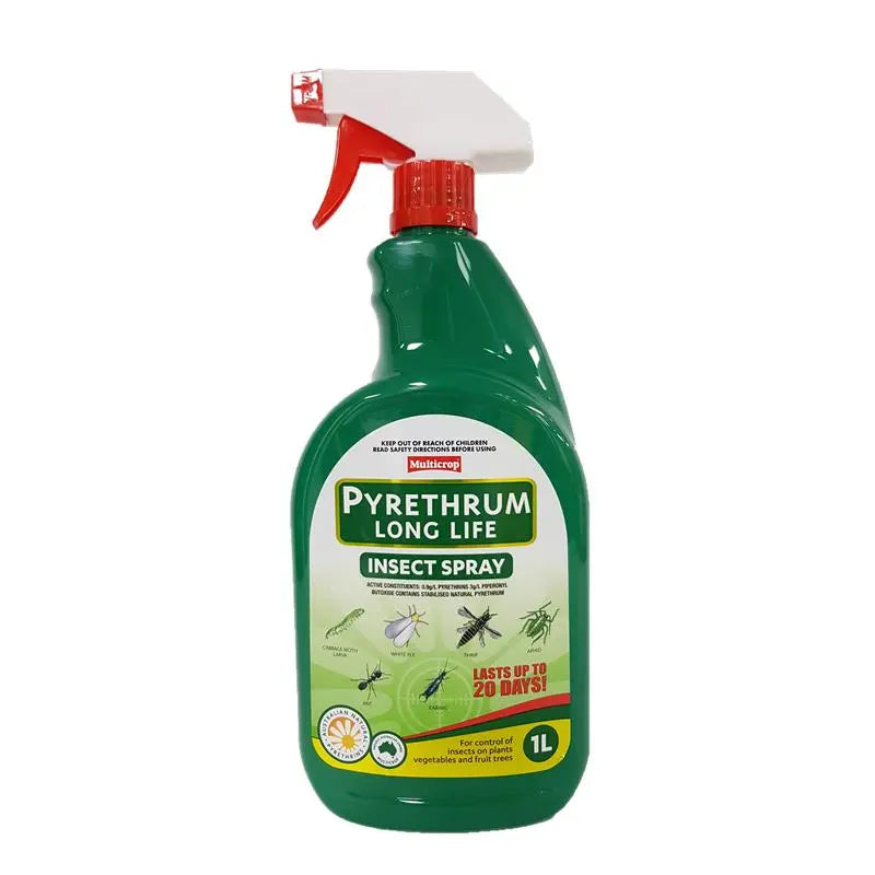 Multicrop Pyrethrum Long Life Insect Spray 1 Litre