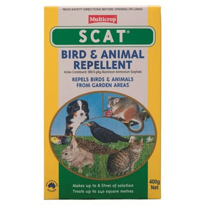 Multicrop Scat Bird & Animal Repellent 400g – Garden Deterrent Concentrate
